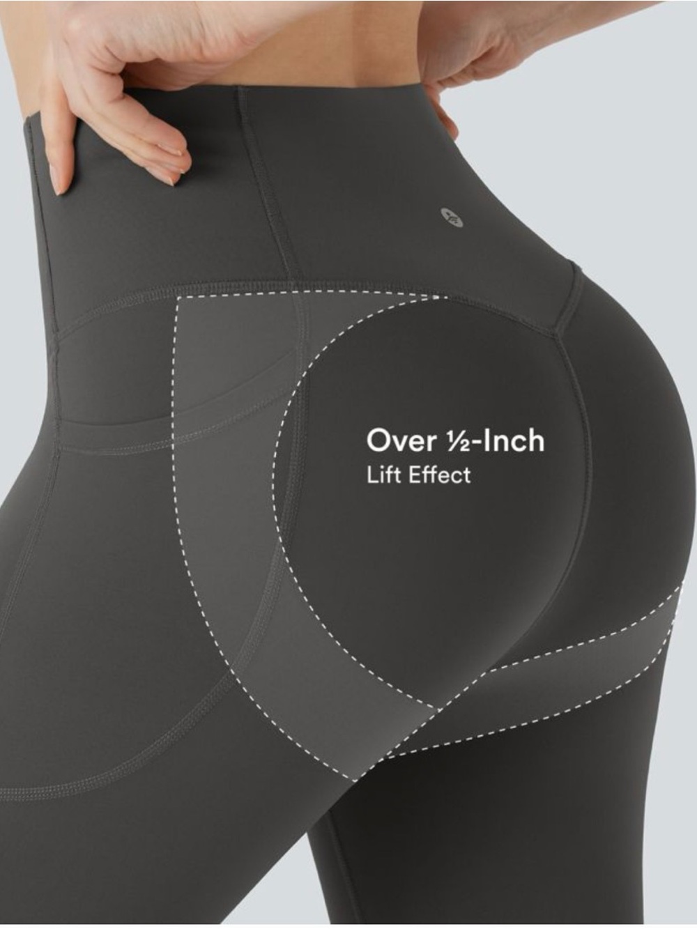 Halara UltraSculpt™ High Waisted Butt Lifting Tummy Control Leggings Sz Large - Picture 8 of 8